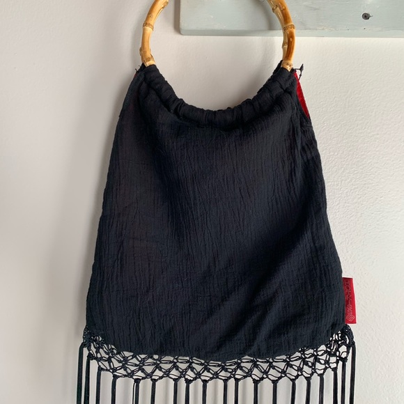 🌹EMBROIDERED ROSE HOBO BAG🌹 - Picture 4 of 11